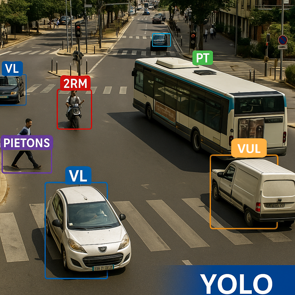 Détection et classification IA YOLO