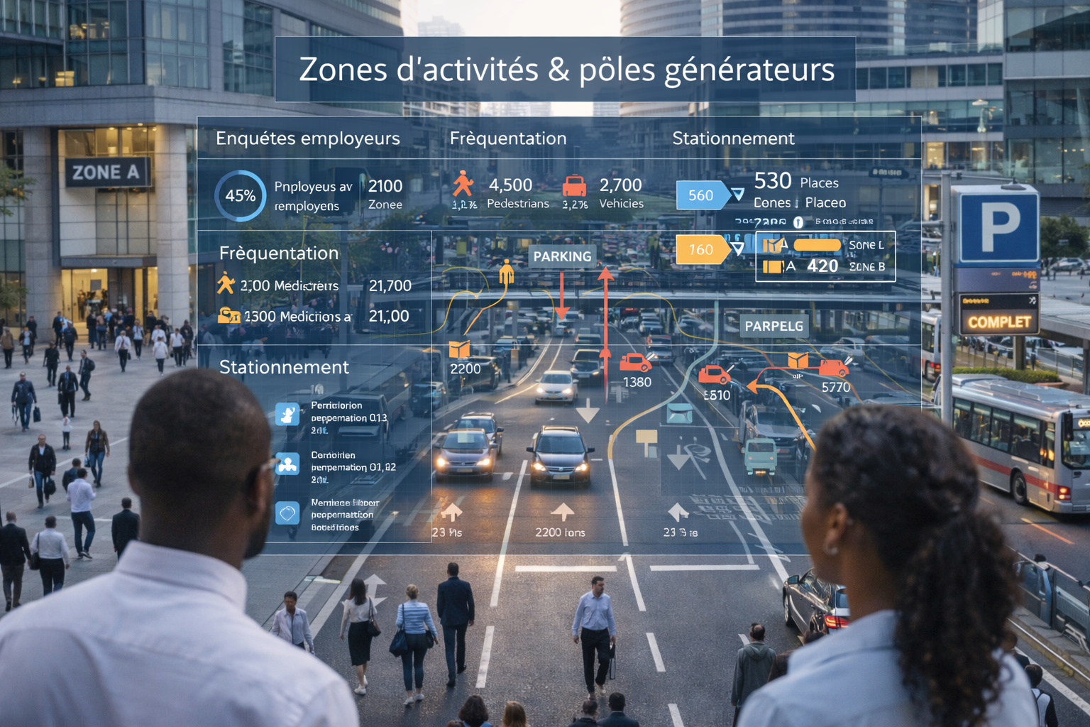 Zones d’activités & pôles générateurs